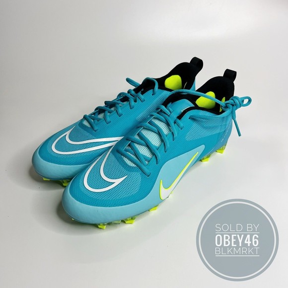 Nike Alpha Huarache 8 Pro LAX Lacrosse Cleats TurquoiseCW4439-400  11.5 main image 6